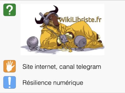 Site + canal Telegram Wikilibriste